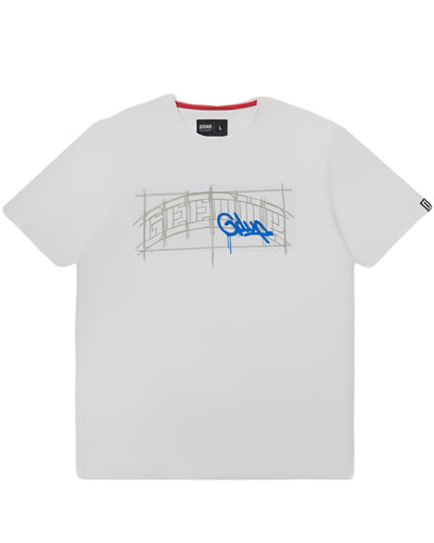 Geedup Team Logo Sketch T-Shirt White (2024)