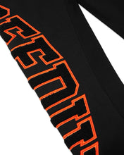 將圖片載入圖庫檢視器 Geedup Team Logo Trackpants Black Orange (2025)