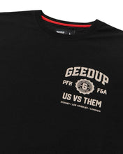 Load image into Gallery viewer, Geedup US vs THEM T-Shirt in Black (2023)