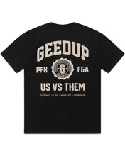 Load image into Gallery viewer, Geedup US vs THEM T-Shirt in Black (2023)