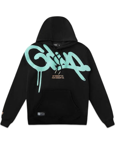 Geedup x Arrdee Handstyle Hoodie in Black and Multi (2025)