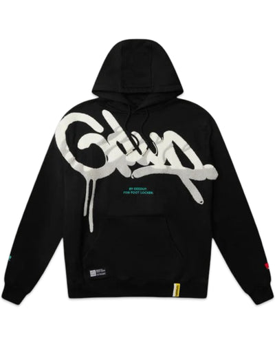 Geedup x Footlocker x TN Handstyle Hoodie in Black, White and Grey (Preorder)