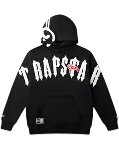 Geedup x Trapstar Handstyle X Irongate Arch Hoodie Cool Black and White (2025)