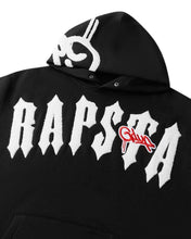 Load image into Gallery viewer, Geedup x Trapstar Handstyle X Irongate Arch Hoodie Cool Black and White (2025)