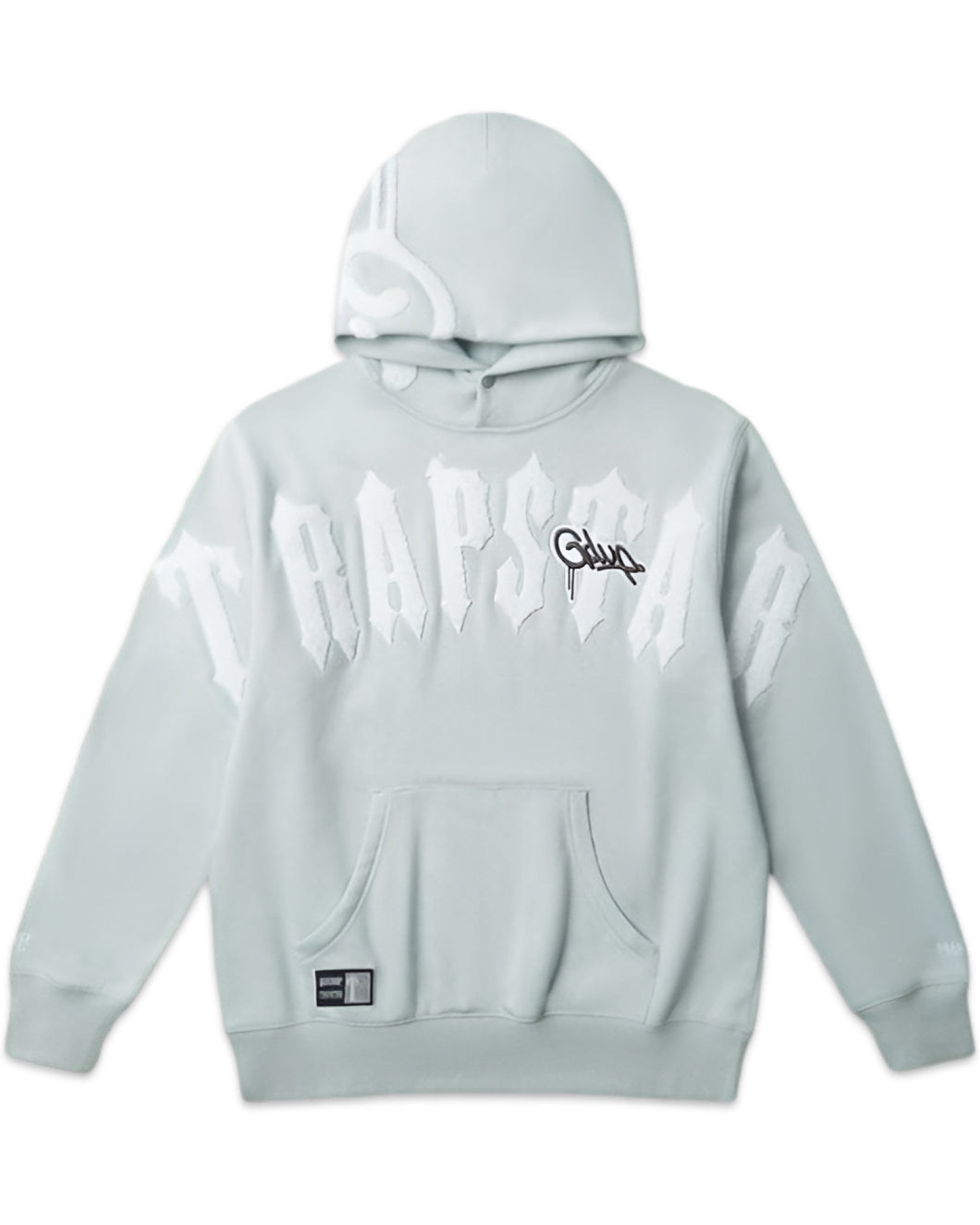 Geedup x Trapstar Handstyle X Irongate Arch Hoodie Cool Blue and White (2025)
