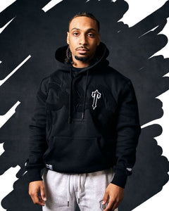 Geedup x Trapstar Handstyle X Irongate T Hoodie in Black (2025)