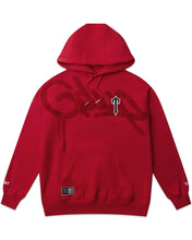 Load image into Gallery viewer, Geedup x Trapstar Handstyle X Irongate T Hoodie in Red (2025)