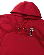Load image into Gallery viewer, Geedup x Trapstar Handstyle X Irongate T Hoodie in Red (2025)
