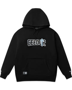 Geedup x Trapstar PFK Irongate Hoodie Black and Cool Blue (2025)