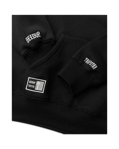 Geedup x Trapstar Sydney Shooters Hoodie Black and Red (2025)