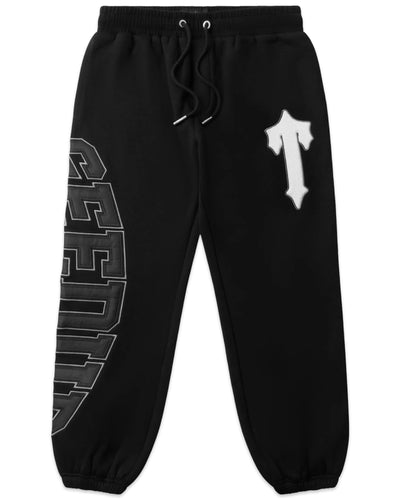 Geedup x Trapstar Team Logo X Irongate T Trackpant Black and White (2025)