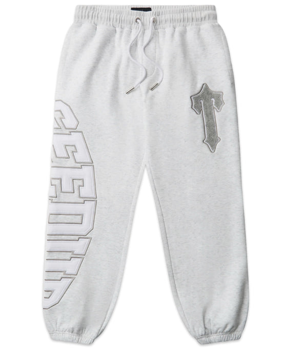 Geedup x Trapstar Team Logo X Irongate T Trackpant White Marle and Grey (2025)