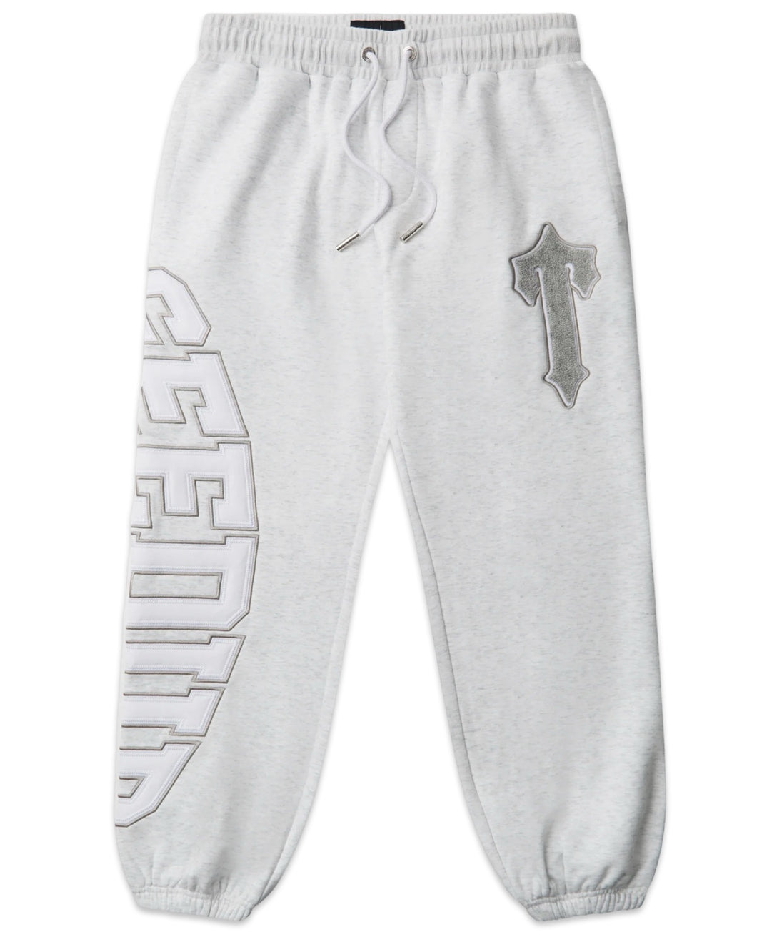 Geedup x Trapstar Team Logo X Irongate T Trackpant White Marle and Grey (2025)