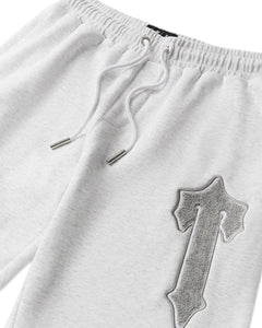 Geedup x Trapstar Team Logo X Irongate T Trackpant White Marle and Grey (2025)