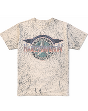 Load image into Gallery viewer, Harley-Davidson Motorcycles All Over Print Michigan 1992 Vintage T-Shirt | Bisy Fremantle Perth 