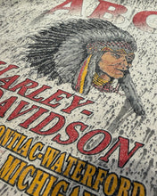 Load image into Gallery viewer, Harley Davidson Motorcycles All Over Print  Michigan 1992  (Vintage)