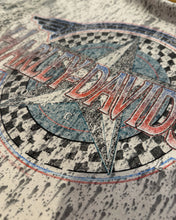 Load image into Gallery viewer, Harley Davidson Motorcycles All Over Print  Michigan 1992  (Vintage)