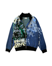 Load image into Gallery viewer, Hoddle Canner Mohair Full Zip Knit Sweater