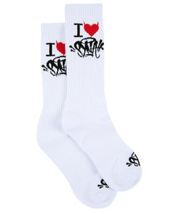 Syna World by Central Cee Twin Pack Socks 'I Heart Syna'