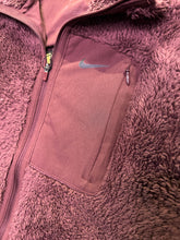 Load image into Gallery viewer, Nike Fleece Sherpa Zip Jacket Burgundy Womens ⏐ Size XS
