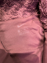 Load image into Gallery viewer, Nike Fleece Sherpa Zip Jacket Burgundy Womens ⏐ Size XS