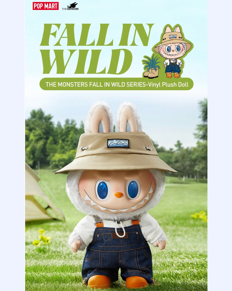 Buy the The Monsters LABUBU Fall in Wind Series Vinyl Plush Doll (40 CM ...