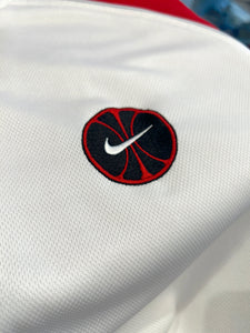 Nike Vintage Basketball Warm Up Zip Short Sleeve Shirt ⏐ Size L