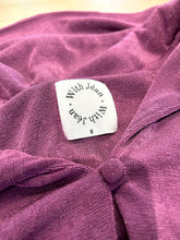 將圖片載入圖庫檢視器 With Jean Short Sleeve Button Shirt in Purple