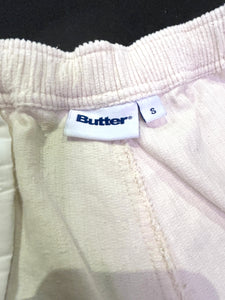 Butter Goods Corduroy Cargo Pocket Shorts in Beige ⏐ Size S
