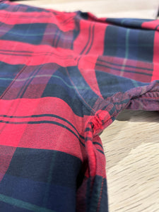 Ralph Lauren Vintage Polo Bear Long Sleeve Shirt Plaid ⏐ Size XL