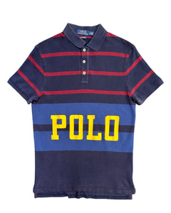 Ralph Lauren Short Sleeve Polo Spellout ⏐ Size M (Slim)