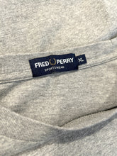 Load image into Gallery viewer, Fred Perry Embroidered Short Sleeve T-Shirt In Grey ⏐ Size XL