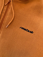 Load image into Gallery viewer, Reebok Vintage Full Zip Hooded Jumper Rust Orange ⏐ Size M