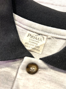 Smiths Potato Crisps Vintage Short Sleeve Colour Block Polo Shirt ⏐ Size L