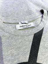 將圖片載入圖庫檢視器 Yves Saint Lauren Vintage Short Sleeve T-Shirt in Grey ⏐ Size M