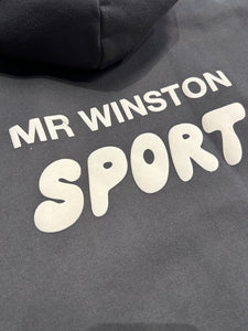 Mr Winston Vintage Black Puff Hood Jumper