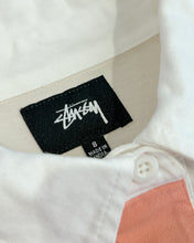 Load image into Gallery viewer, Stussy Long Sleeve Cropped Polo Shirt Colourblock