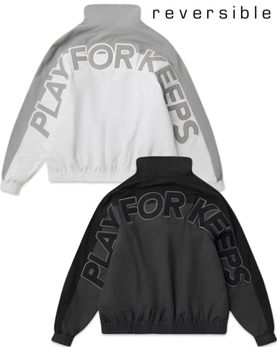 Geedup PFK Reversible Jacket in Black / White / Grey (2025)