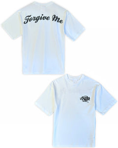 Syna World by Central Cee Forgive Me T-Shirt in White and Black