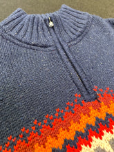 Load image into Gallery viewer, Tommy Hilfiger 1/4 Zip Knit Jumper Wool Blend ⏐ Size L