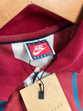 將圖片載入圖庫檢視器 Nike Vintage 90&#39;s Short Sleeve Striped Polo Shirt  ⏐ Size M