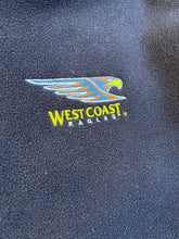 將圖片載入圖庫檢視器 AFL Y2K West Coast Eagles Fleece 1/4 Zip Jumper ⏐ Size XXL