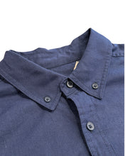 Load image into Gallery viewer, JAG Linen Long Sleeve Button Down Shirt in Blue