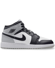 將圖片載入圖庫檢視器 Air Jordan 1 Mid Barons Smoke Grey – 100% Authentic | Bisy Fremantle