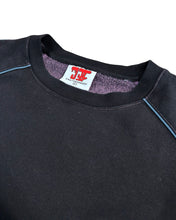 Load image into Gallery viewer, Judah Tribe 5-Star WWT Crewneck in Vintage Wash Black