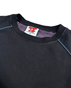 Judah Tribe 5-Star WWT Crewneck in Vintage Wash Black