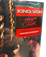 Load image into Gallery viewer, King Von Welcome to O'Block (Ruby &amp; Black Marble Vinyl LP)
