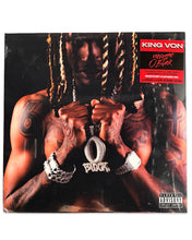 Load image into Gallery viewer, King Von Welcome to O'Block (Ruby &amp; Black Marble Vinyl LP)