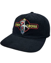 Load image into Gallery viewer, Kings Cross Corduroy Snapback Hat in Black