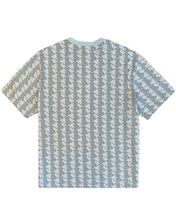 Load image into Gallery viewer, Lacoste Monogram Cotton T-Shirt in Blue